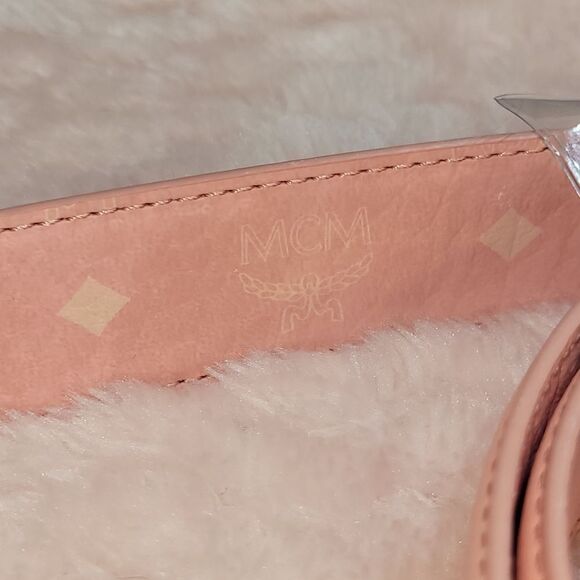 NWT MCM Mode Travia Reversible Belt in Visetos - Picture 7 of 10